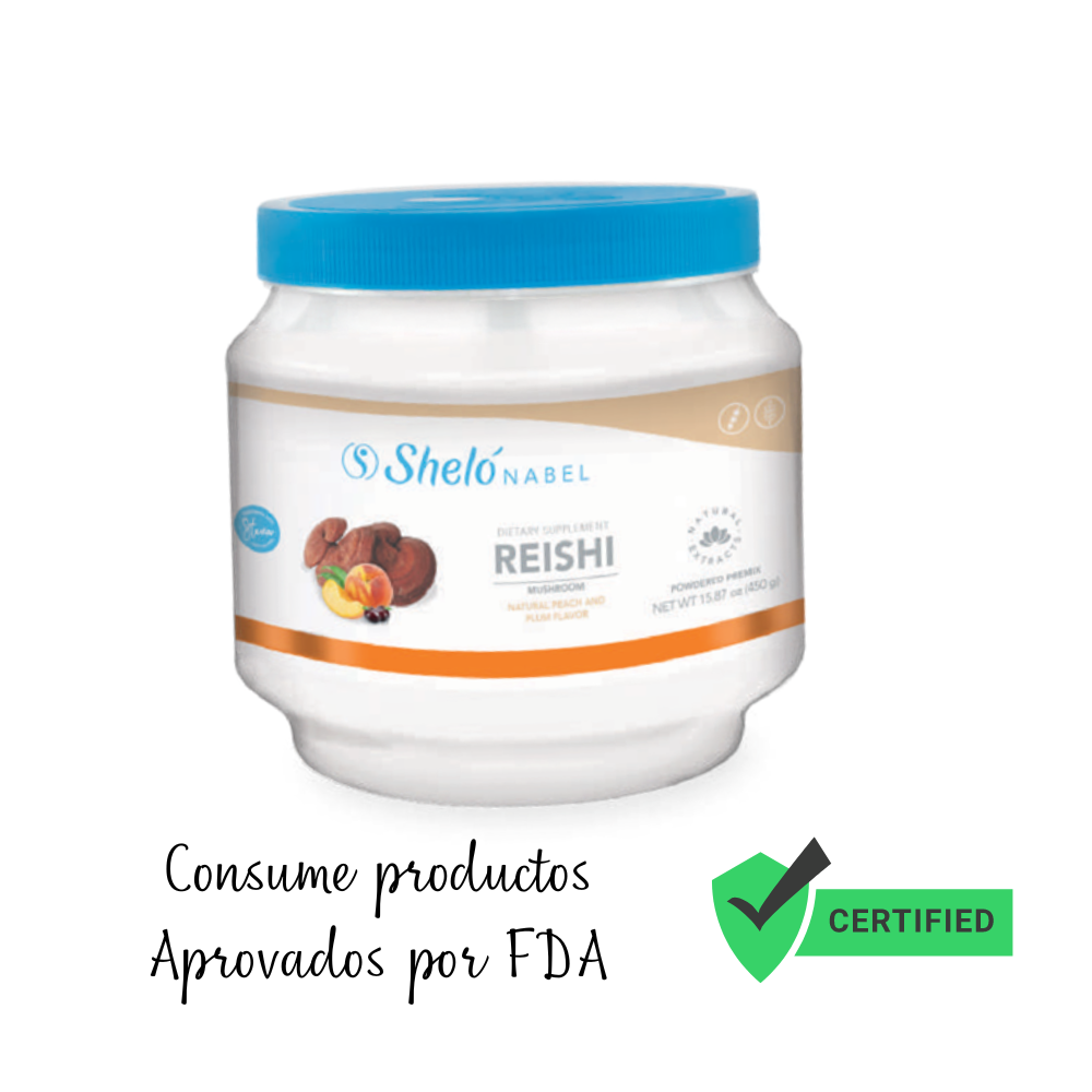 Reishi GANODERMA LUCIDUM Bebida Shelo NABEL USA Original