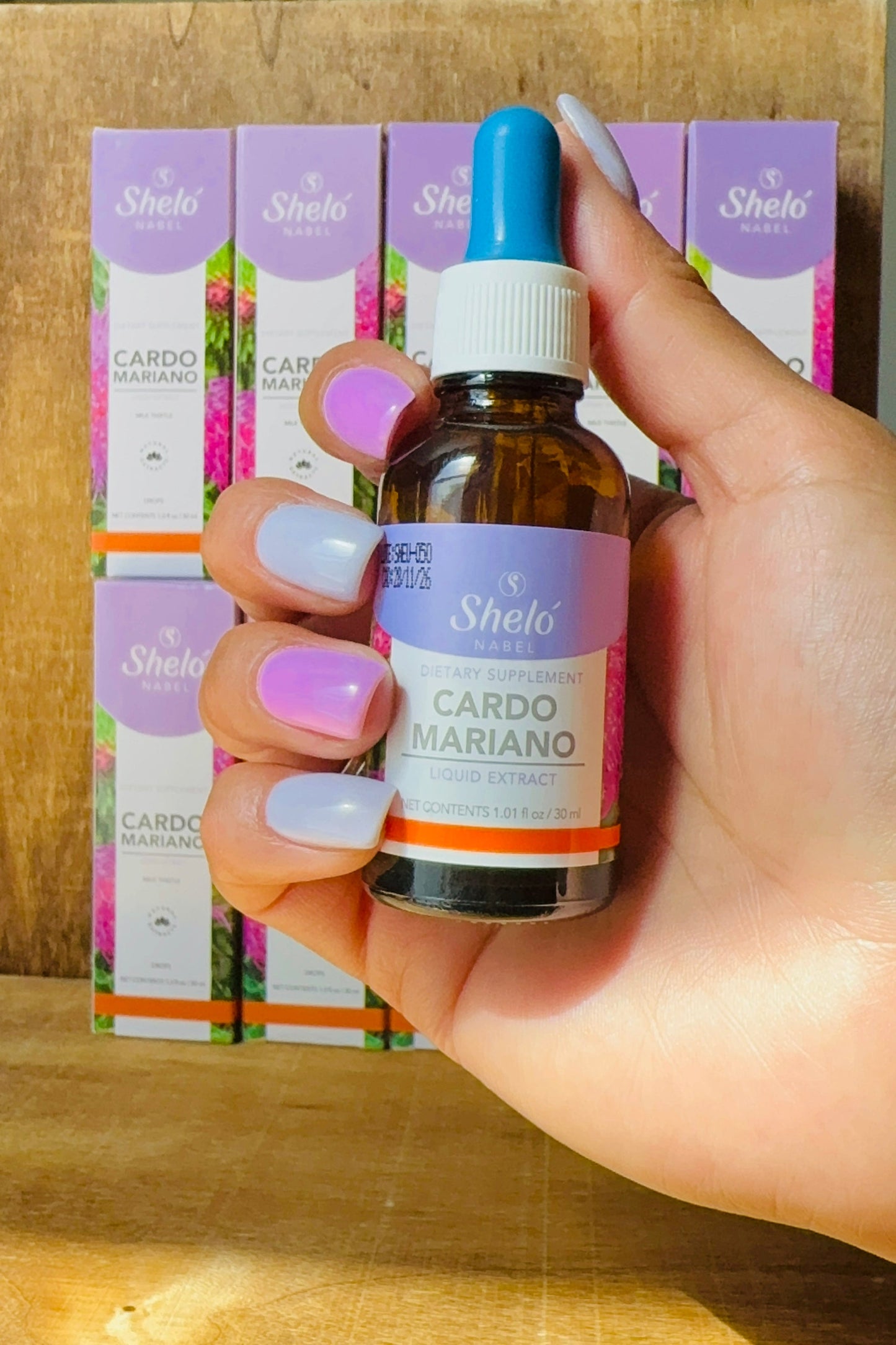 Milk Thistle Liver Cleanser Liquid Herbal Extract / Cardo Mariano Extracto Líquido Shelo NABEL USA