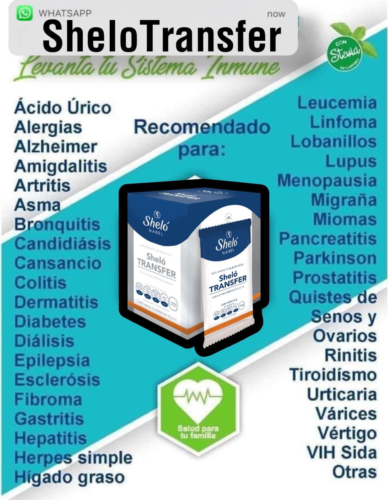 Shelo-transfer Factor de Transferencia Shelo NABEL USA Original