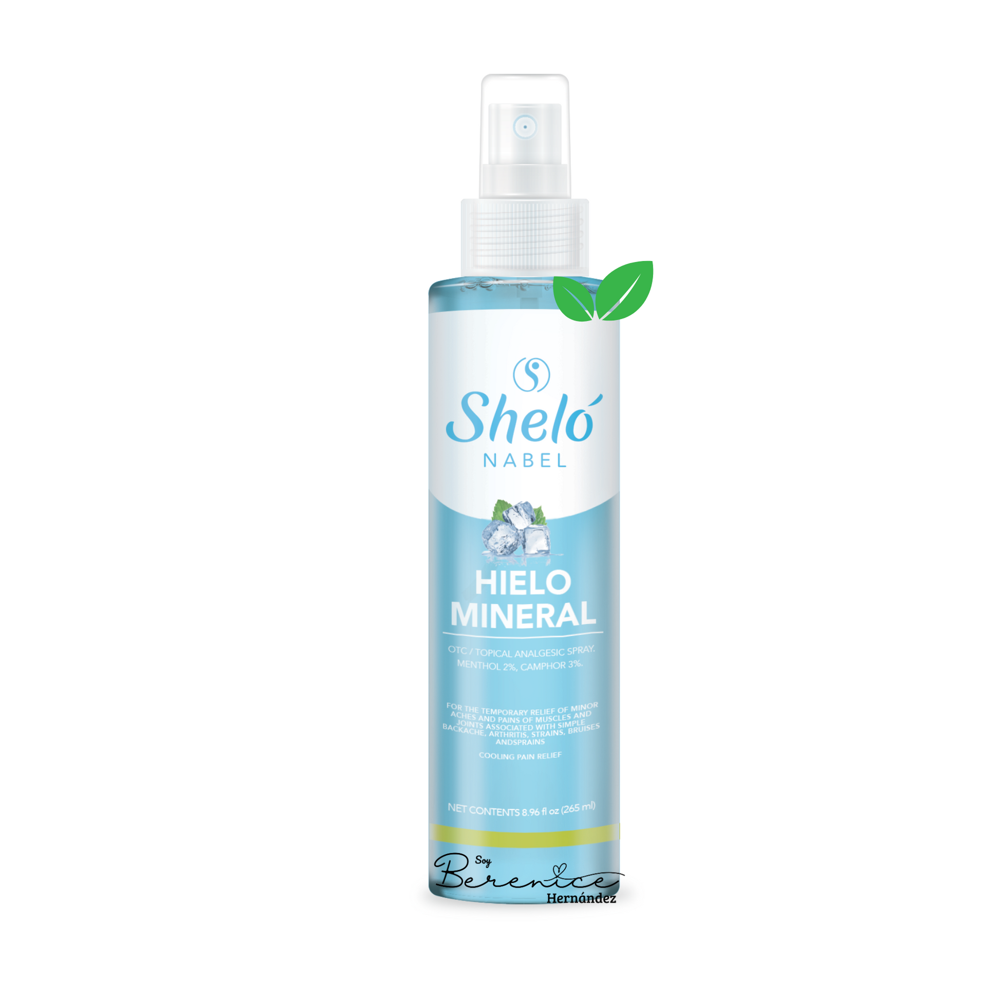 hielo mineral espray para dolores musculares shelo nabel usa