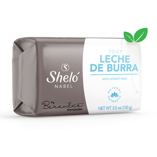 jabon facial de leche de burra