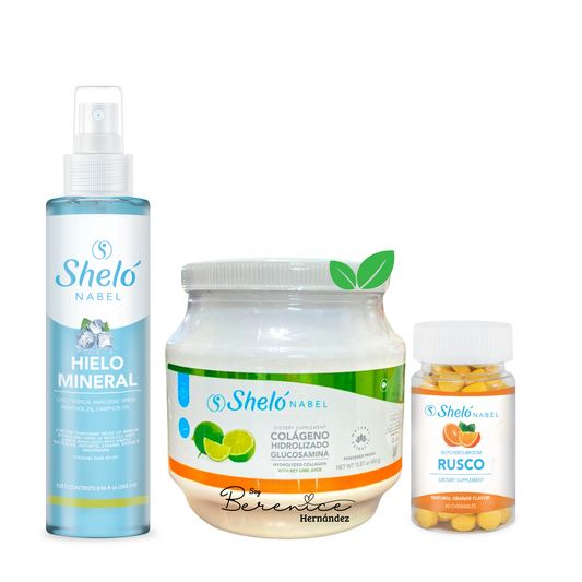 Kit Para el Dolor de Rodillas/ Desgaste de Cartilago Shelo NABEL USA